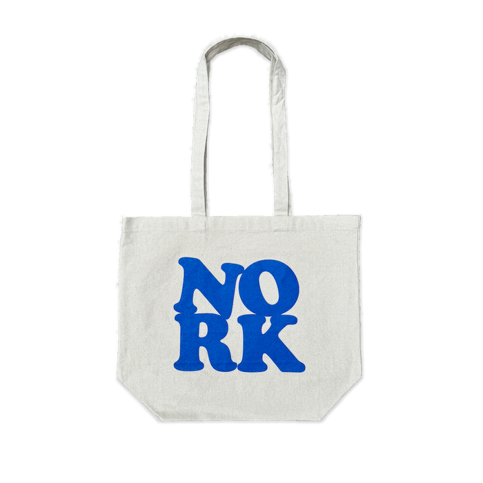 NORK Stacked Logo Canvas Tote