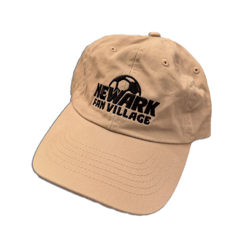 Newark Fan Village Logo Khaki Dad Cap