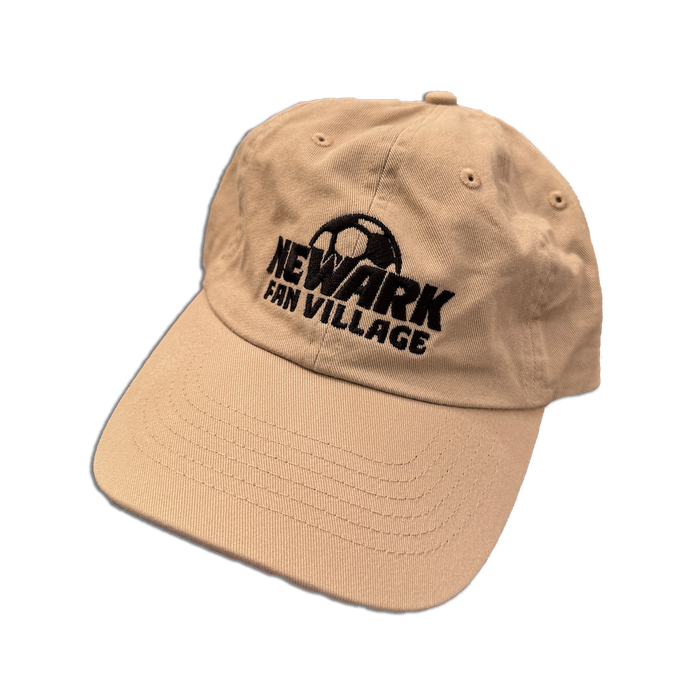 Newark Fan Village Logo Khaki Dad Cap