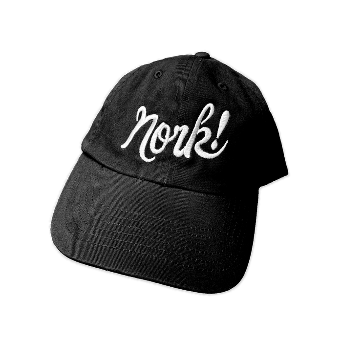 Nork! Script Logo Dad Cap Black