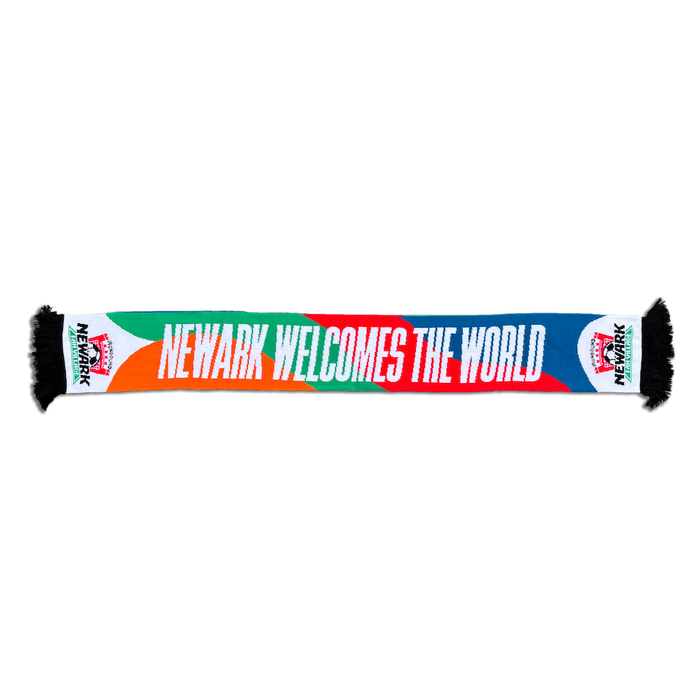 Newark Welcomes the World - Fan Village Commemorative Scarf