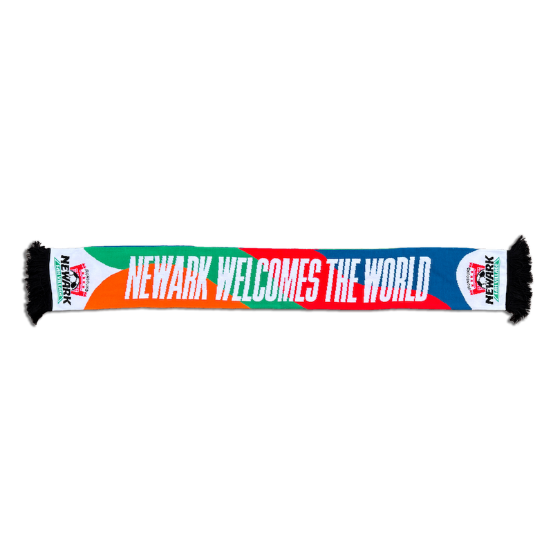 Newark Welcomes the World - Fan Village Commemorative Scarf