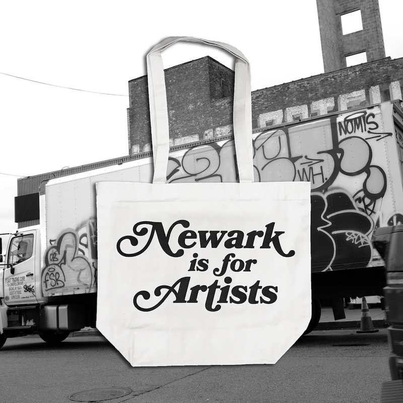 Newark is for Artists Canvas Tote